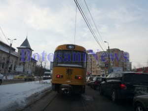 tramvai blocat iarna botosani