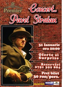 Pavel Stratan, in concert la Botosani