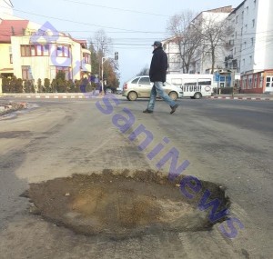 groapa de pe strada Octav Onicescu- Botosani