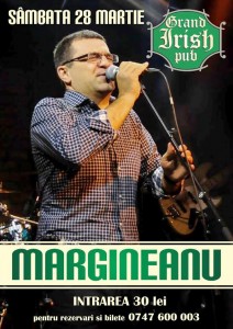 Mihai Margineanu la Grand Irish Pub Botosani