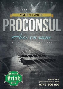 Proconsul la Grand Irish Pub Botosani