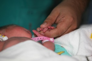 bebelus la spital
