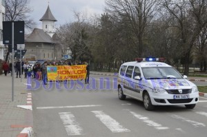 mars organizat de romi prin botosani