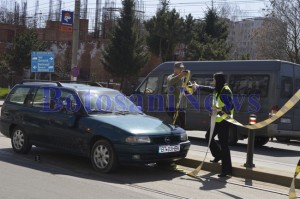 opel accident util botosani