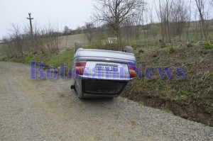 opel astra rasturnat drum botosani2