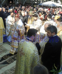 slujba la Biserica Sf Gheorghe- Botosani