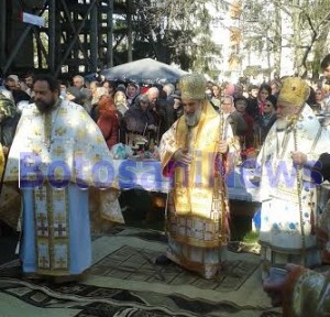 slujba la Biserica Sfantul Gheorghe - Botosani