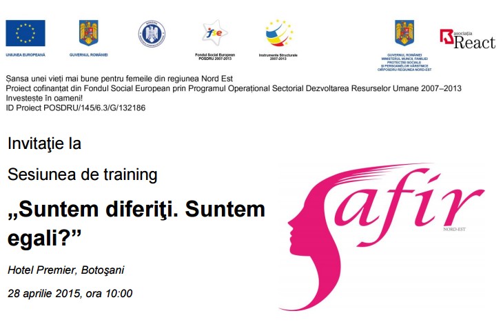 training asociatia react la botosani