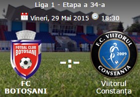 FC Botosani- Viitorul Voluntari