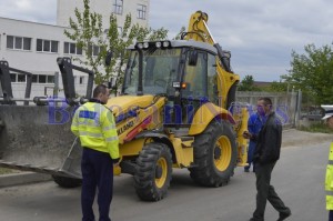 accident buldoexcavator rover botosani