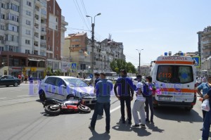 accident motocicleta vw golf calea nationala botosani