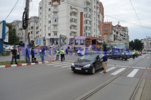 accident calea nationala ford focus trece pietoni