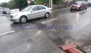 circulatie greoaie pe strada Petru Rares -Botosani