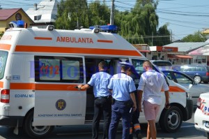 politist ambulanta agresor in trafic