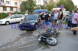 accident motocicleta opel astra