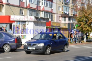 accident trecere pietoni grivita logan