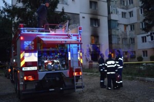 parcul tineretului Botosani -- explozie apartament