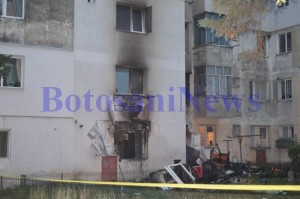 parcul tineretului Botosani-- explozie apartament