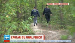 politisti de frontiere cautare copila strateni