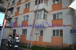 pompieri scara incendiu apartament1