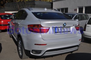 BMW-ul X6 al europarlamentarului Mihai Turcanu