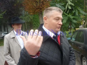 Florin Turcanu la iesirea de la DNA Suceava