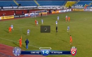 CSMS Iasi- FC Botosani 1-0