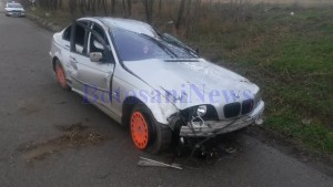 accident BMW la Stauceni- Botosani