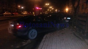 accident pe strada Imparat Traian- municipiul Botosani