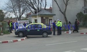 accident taxi in fata la spitalul judetean2