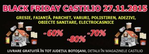 black friday la Castilio Botosani