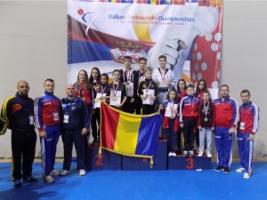 CS Real Taekwondo Team Botosani la balcaniada- Serbia