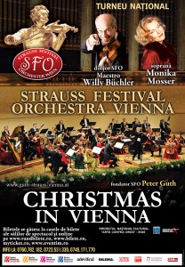 Christmas in Vienna” sustinut de Strauss Festival Orchestra Vienna la Botosani