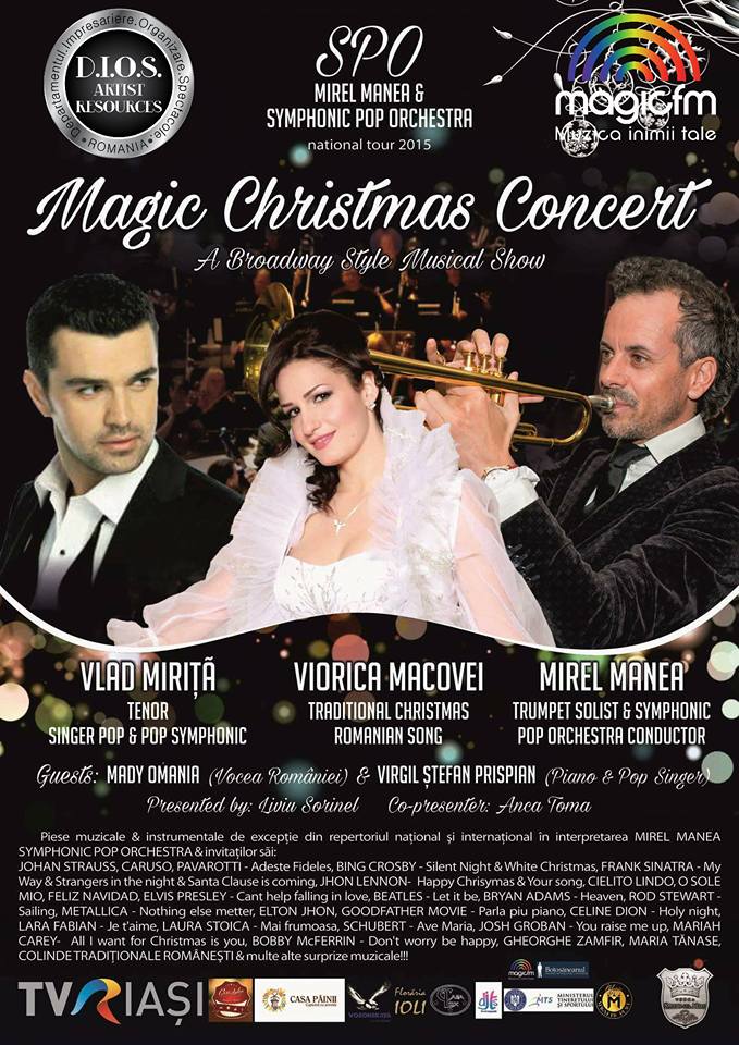 Magic Christmas Concert la Casa Sindicatelor Botosani