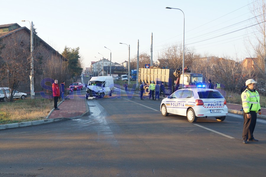 accident cu botosanean la Suceava