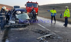 accident iasi vw si tractor