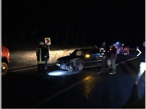 accident vw passat la bistrita