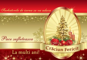 felicitare Craciun