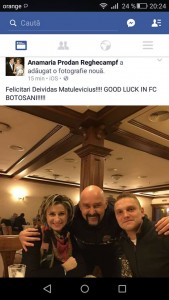 anamaria prodan alaturi de matulevicius de la FC Botosani