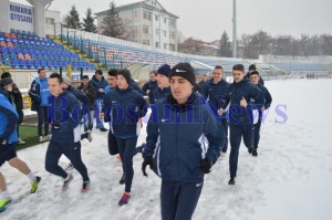 jucatori fc botosani la antrenament iarna