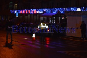 politie accident noaptea trecere de pietoni