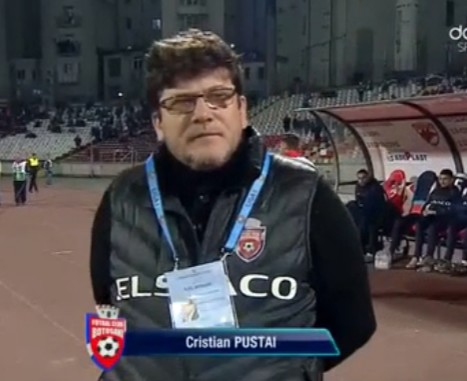 Cristi Pustai la meciul Dinamo Bucuresti - FC Botosani