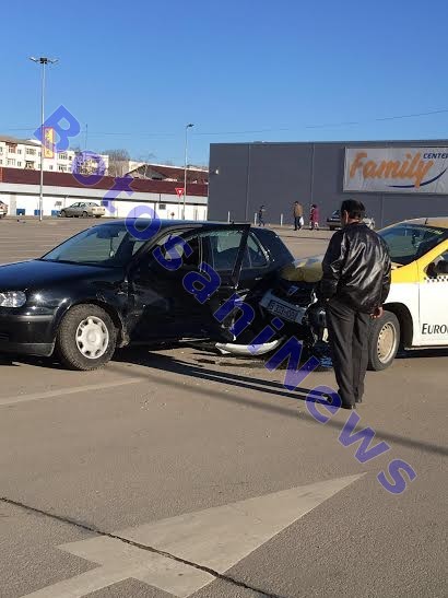 accident parcare Kaufland- Botosani