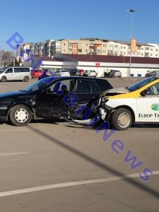 accident parcare Kaufland- Botosani