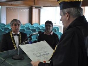 Theodor Damian- Doctor Honoris Causa- Universitatea Bucuresti