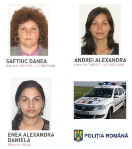 femei din Botosani cautate de politie