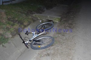 poza bicicleta in sant la Vaculesti-accident- Botosani