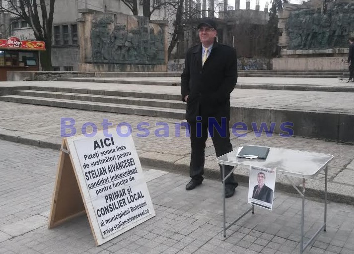 stelian aivancesei, candidat independent la Primaria Botosani