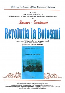 AFIS Revolutia la BotosanisECTIA Copii