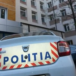 Politia la Spitalul Judetean Botosani